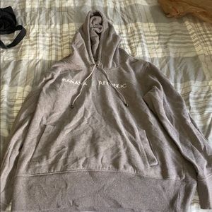 Banana Republic brown hoodie